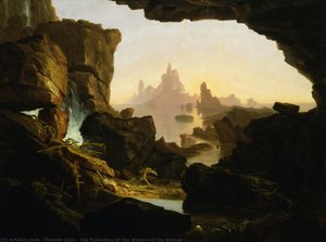 Il Ritirarsi Delle Acque Del Diluvio — Thomas Cole