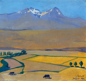 Mount Aragats At Summer — 마르티로스 사리안