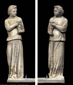 Deacons Holding Candles — Giovanni Pisano