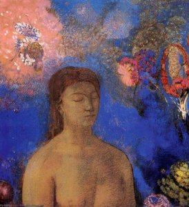 Closed Eyes — Odilon Redon