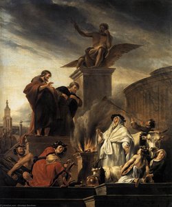 Paul And Barnabas At Lystra — Nicolaes Pietersz Berchem