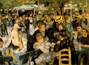 Le Moulin De La Galette, Musée D'or — Pierre-auguste Renoir
