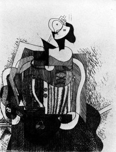 Mujer Sentada 1 — Georges Braque