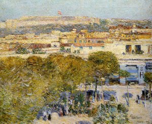 Place Centrale E Forte Cabanas, L'avana — Frederick Childe Hassam