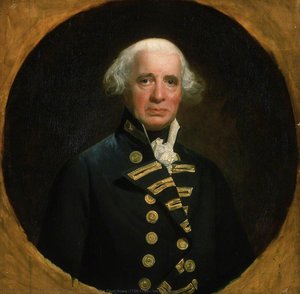 Admiral Of The Fleet Howe (1726–1799), 1st Earl Howe — John Singleton Copley