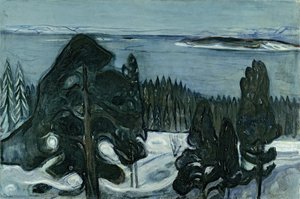 Noche Invernal — Edvard Munch