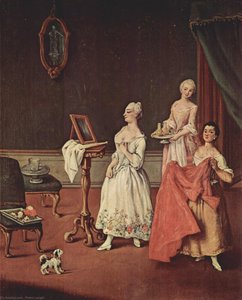 Lady At Her Toilette — Pietro Longhi