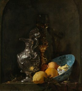 Natura Morta Con Brocca D'argento — Willem Kalf
