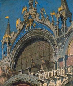 I Cavalli Di San Marco, Venezia — Walter Richard Sickert