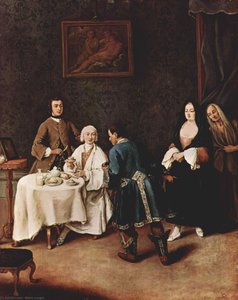 A Visit To A Lord — Pietro Longhi