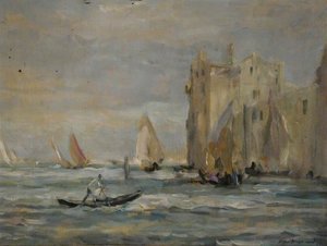 Venetian Scene — Alfred Robert Hayward