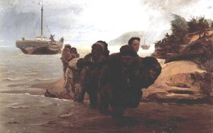 Haulers Cross Wade — Ilya Yefimovich Repin