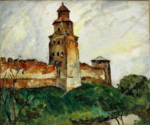 Novgorod. Kukui Tower. — Pyotr Konchalovsky