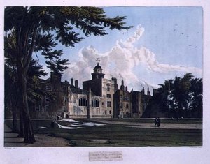 Charter House From The Play Ground — William Westall