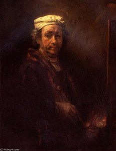 Self-Portrait at an Easel