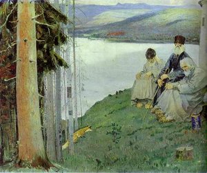 A Litte Fox — Mikhail Nesterov