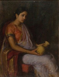 Girl With A Vase — António Xavier Trindade