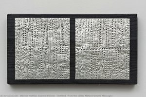 Untitled (from The Series Metachromatic Messages) — Werner Mathias Goeritz Brunner