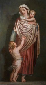 Charity (triptych, Right Wing) — David Allan