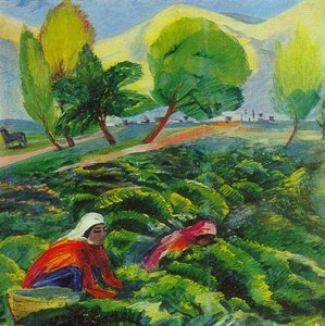 Gathering Of Grapes — Martiros Sarian
