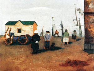Harbor Scene — Felix Nussbaum
