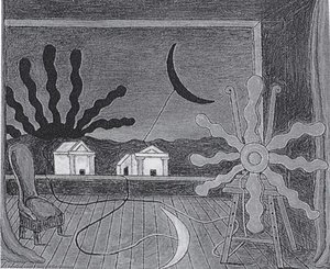 Sole Sul Cavalletto — Giorgio De Chirico