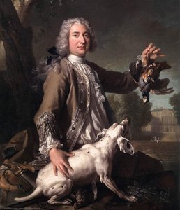 Henri Camille, Chevalier De Beringhen (detail) — Jean-baptiste Oudry