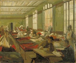 Heridos Alemanes, Le Havre — Sir John Lavery