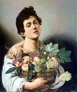 Ragazzo Con Canestro Di Frutta — Caravaggio
