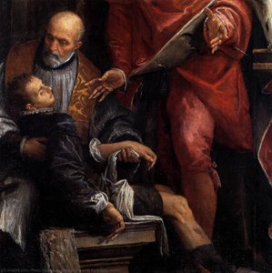 Conversione Di San Pantaleone (dettaglio) — Paolo Veronese