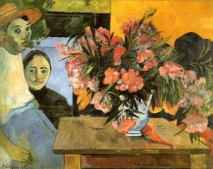 Žvýkací Květina A Židle — Paul Gauguin