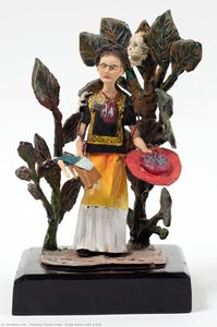 Frida Kahlo With A Doll — Teodoro Torres Orea