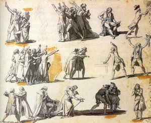 Juramentos De Los Diputados — Jacques-louis David