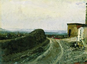 Der Weg Von Montmartre In Paris — Ilja Jewgenjewitsch Repin