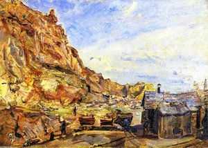 The Quarry At Albersweiler — Max Slevogt
