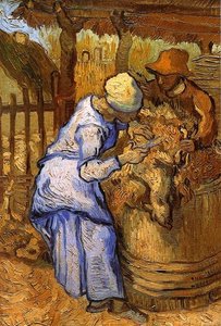 Saueslukkerne (etter Millet) — Vincent Willem Van Gogh