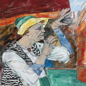 My Mother Dancing — Ronald Brooks Kitaj