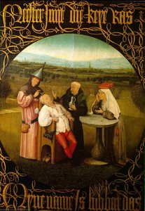 The Stone Operation / The Extraction Of The Stone Madness / The Cure Of Folly — Hieronymus Bosch