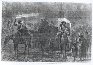 Negroes Escaping Out Of Slavery — Alfred Rudolph Waud