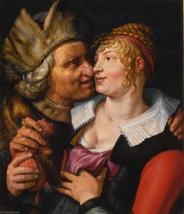 Unequal Lovers — Hendrik Goltzius