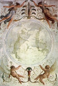 Thethys Immerses Achilles In The Waters Of Styx — Francesco Hayez