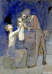 Harlequin's Family — Pablo Picasso