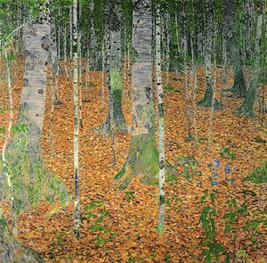 Birkova Šuma (birkenwald) — Gustav Климпт