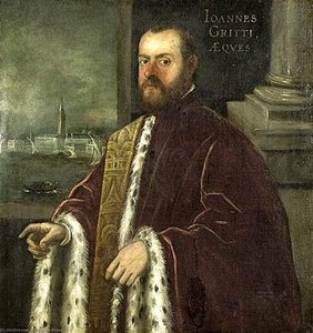 Portrait Of Joannes Gritti — Domenico Robusti