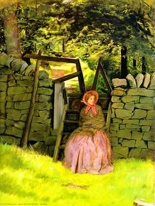In Attesa — Sir John Everett Millais
