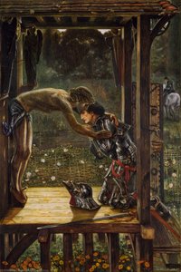 The Merciful Knight — Edward Coley Burne-jones