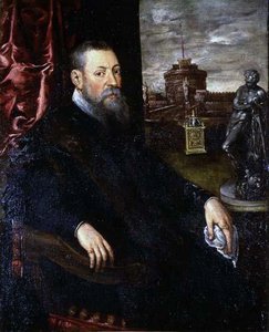 Portrait Of A Collector — Jacopo Tintoretto