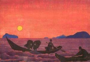 And We Continue Fishing — Nicholas Roerich
