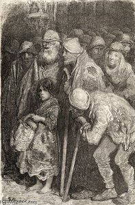 Spanyol Szegények Burgosból — Doré