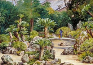 Ogród Świątyni Nishihonganji W Kioto — Marianne North